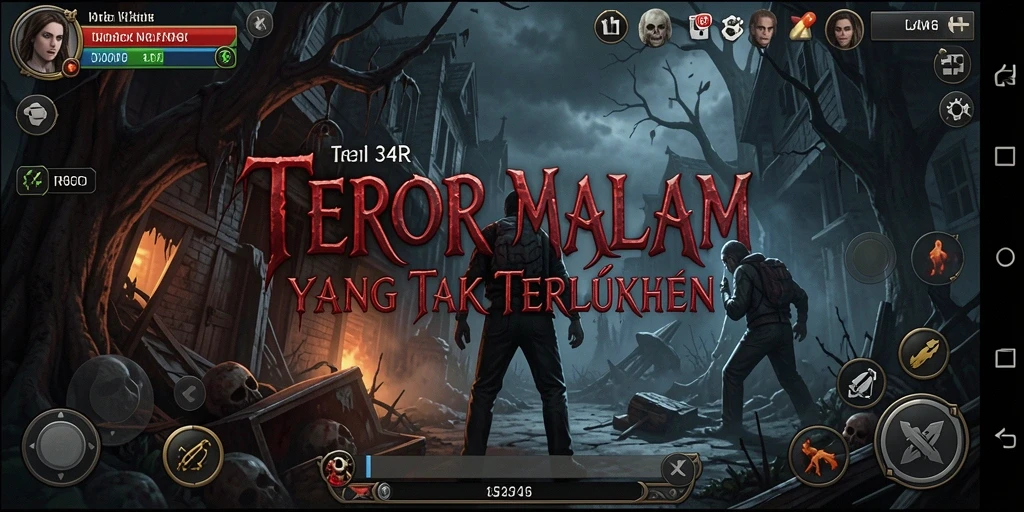 Gameplay menegangkan dalam suasana Horror yang mencekam.