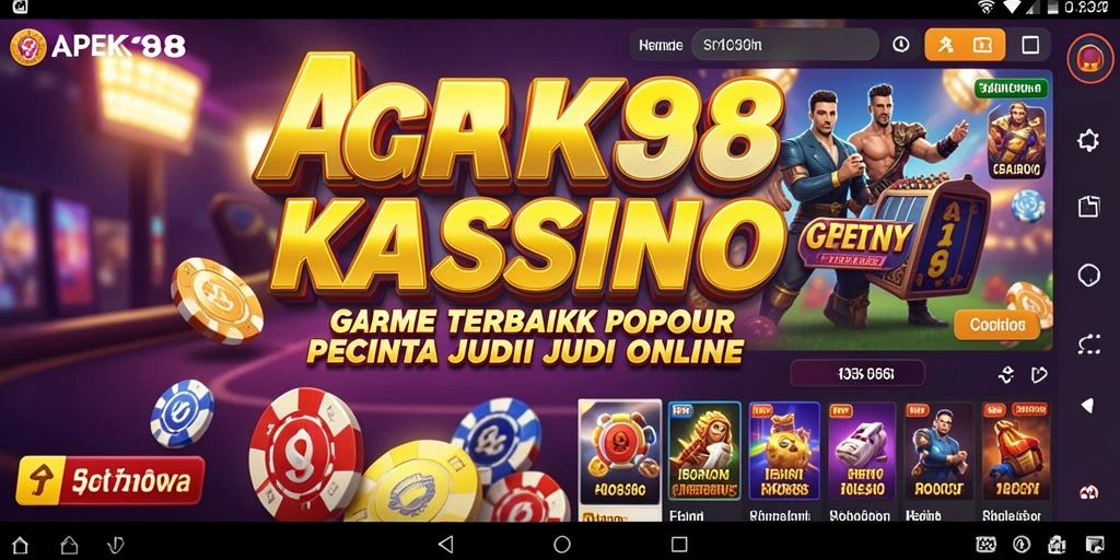 Tampilan permainan Kasino seru di APEK88.