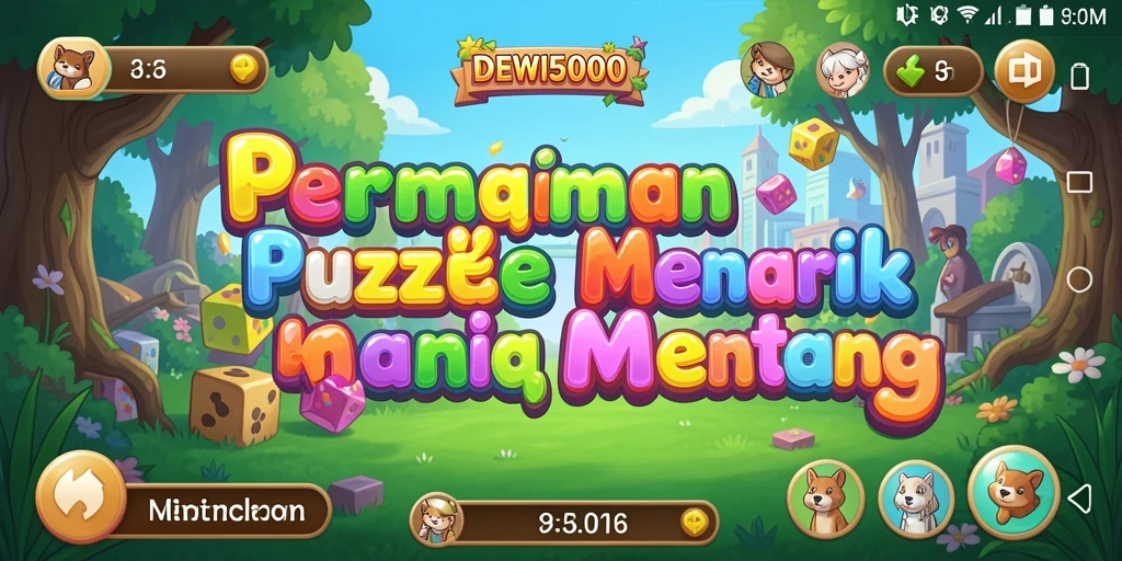 Tampilan gameplay DEWI5000 yang seru dan penuh tantangan.