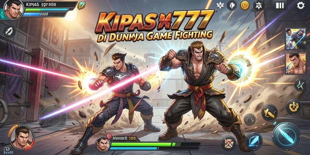 Screenshot utama gameplay Fighting KIPAS777 yang mendebarkan.