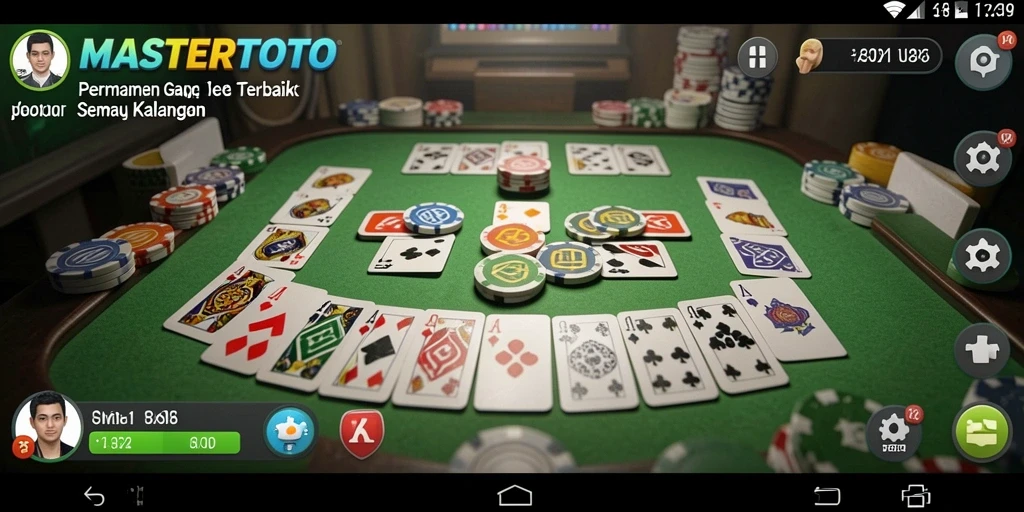 Tampilan gameplay seru di MASTERTOTO dengan pemain yang antusias.