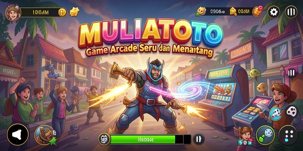 Tampilan gameplay seru dan menantang dari MULIATOTO.