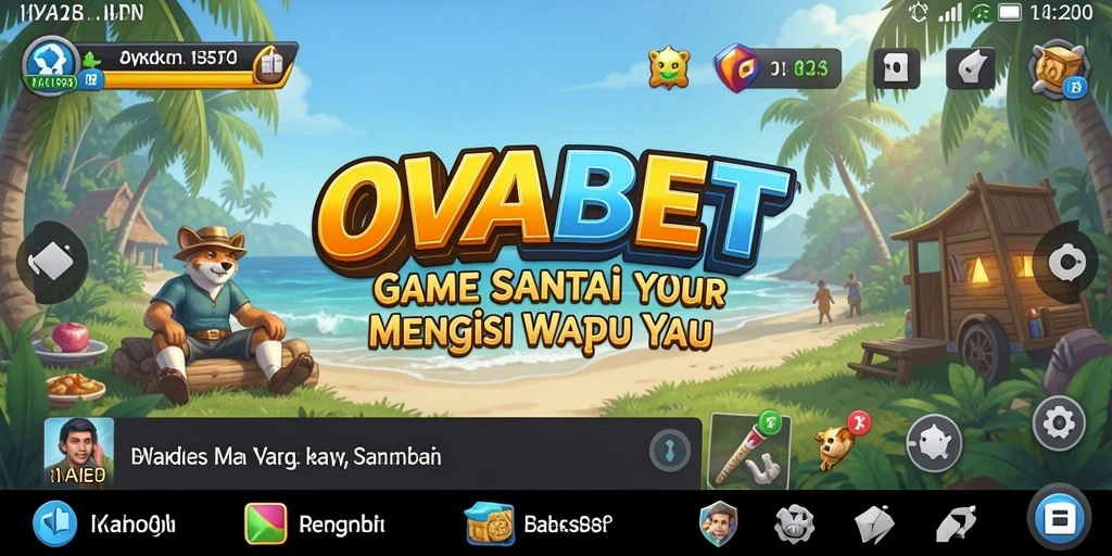Tampilan gameplay OVABET yang menarik dan penuh warna.