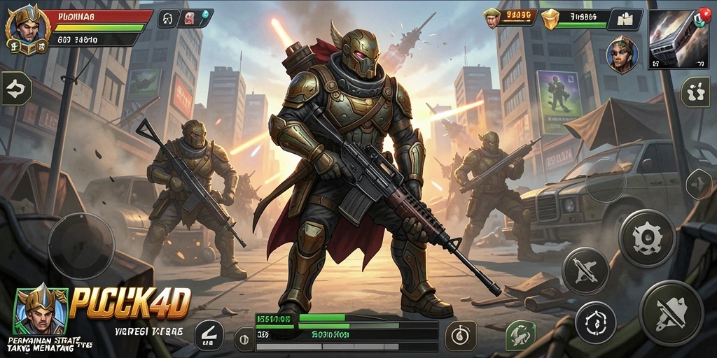 Tangkapan layar gameplay PUCUK4D yang menampilkan aksi strategi yang seru.